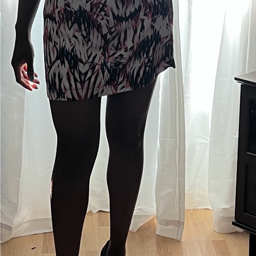 Felicity & Coco Black and Pink Mini Dress